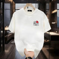 Men's T-Shirt Graphics with Heart Design
