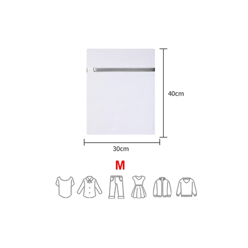 LuckeLadybug LLC mesh bag laundry in white for delicate clothing protection during washing