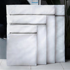 Set of LuckeLadybug LLC mesh bag laundry bags in various sizes for delicate clothing protection