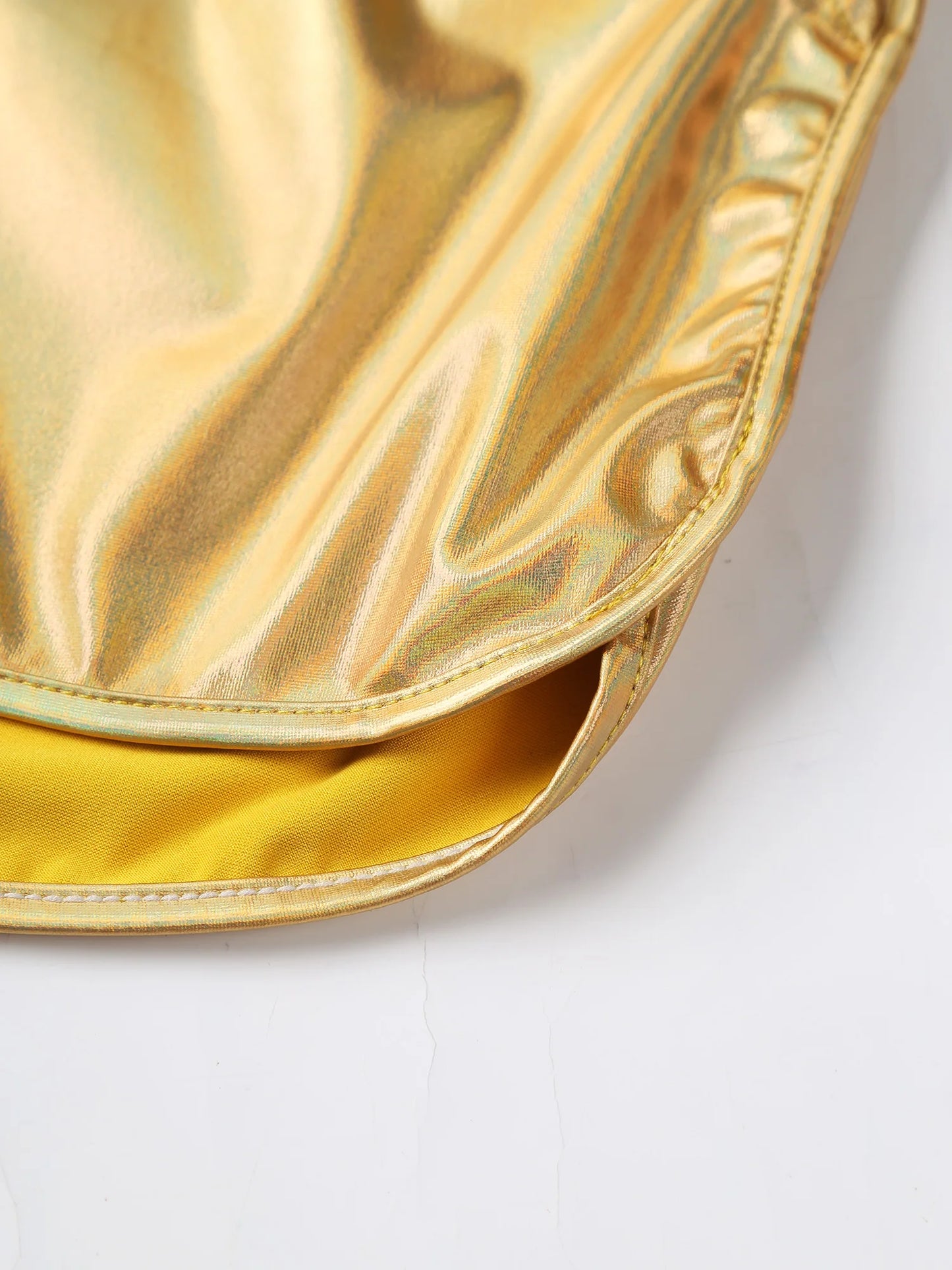 Metallic Booty Shorts For Women Trendy Shine