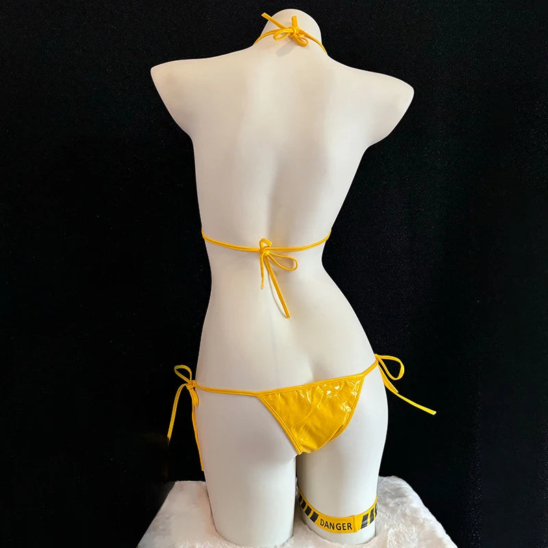 Micro Bikini with Bold Design for Summer Fun