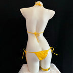 Micro Bikini with Bold Design for Summer Fun