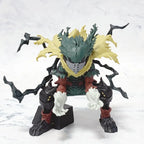 My Hero Academia figurine featuring a character with green and yellow hair and dynamic posing
