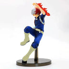 My Hero Academia Todoroki Figurine in Action Pose with Detailed Features and Colorful Design
