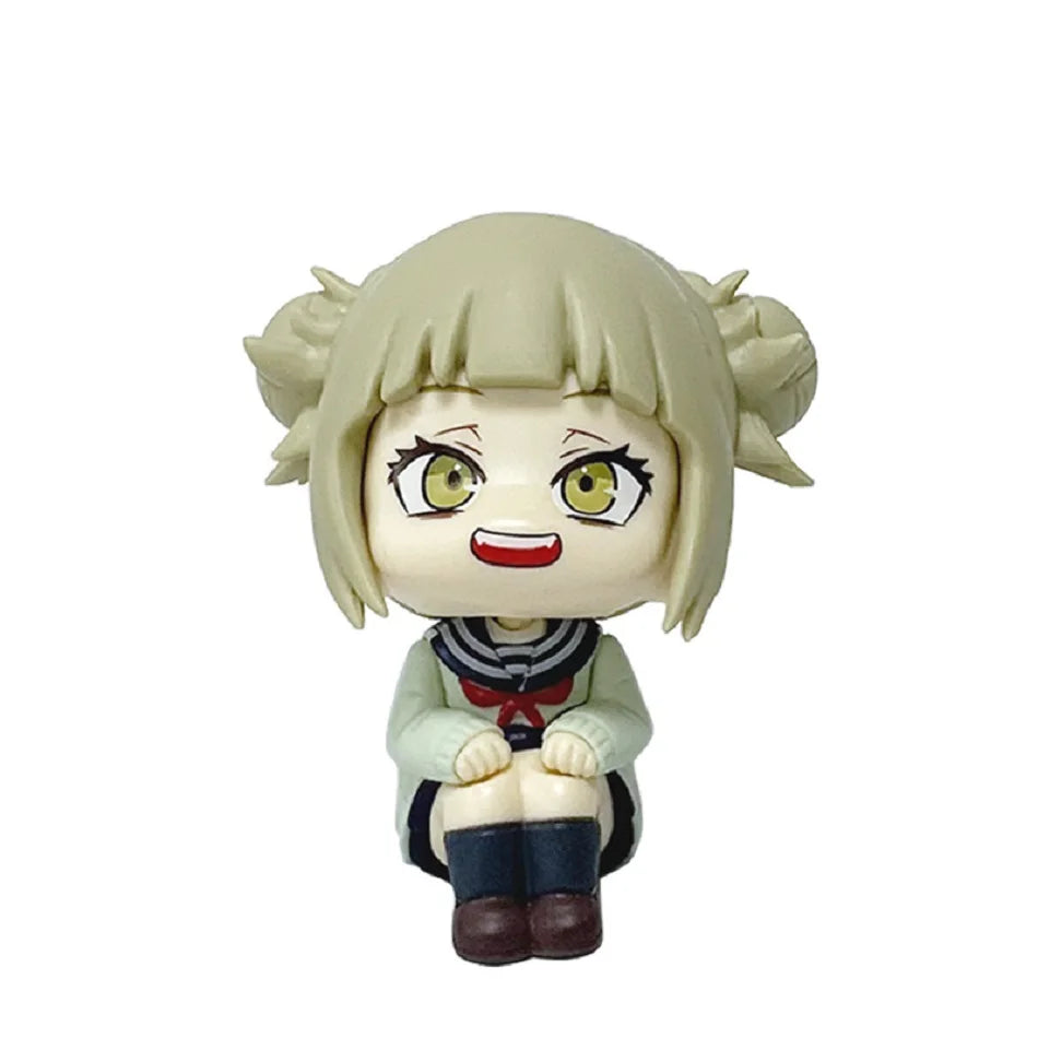 My Hero Academia figurine of a smiling character with blonde hair and a school uniform