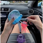 LuckeLadybug LLC sensory fidget toy collection featuring colorful squishy jellyfish shapes