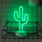 Neon Sign - Cactus LED Light Decor