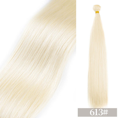 LuckeLadybug LLC Ombre blonde straight hair bundles for stunning hairstyles and versatile looks