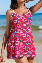 LuckeLadybug one piece swimsuit bathing suits in vibrant floral design for beach days