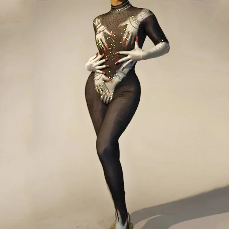 Unique Outfit for Rave with Artistic Design
