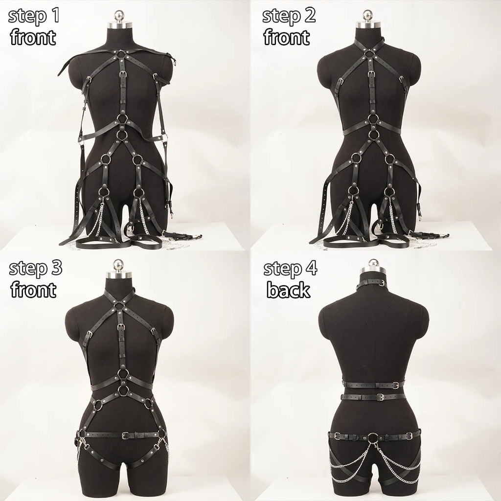 Outfit for Rave - Trendy Body Harness