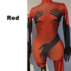 Unique Outfit for Rave with Artistic Design
