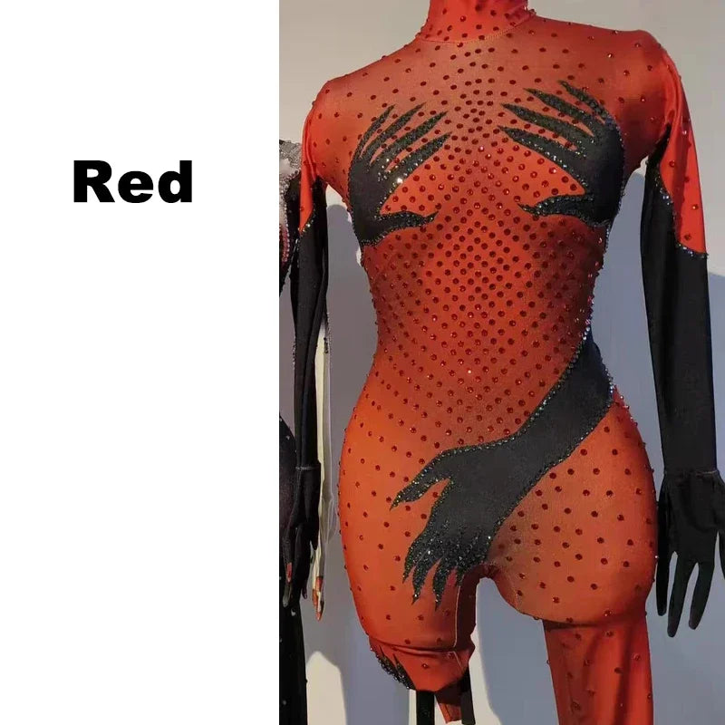 Unique Outfit for Rave with Artistic Design