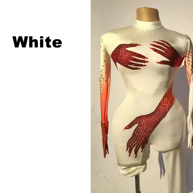 Unique Outfit for Rave with Artistic Design