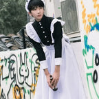 Outfit Maid with Stylish Ruffle Details