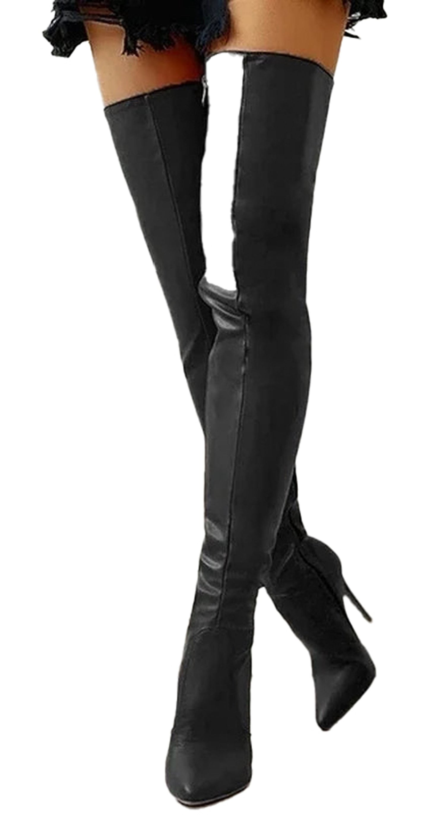 Over The Knee High Heel Boots