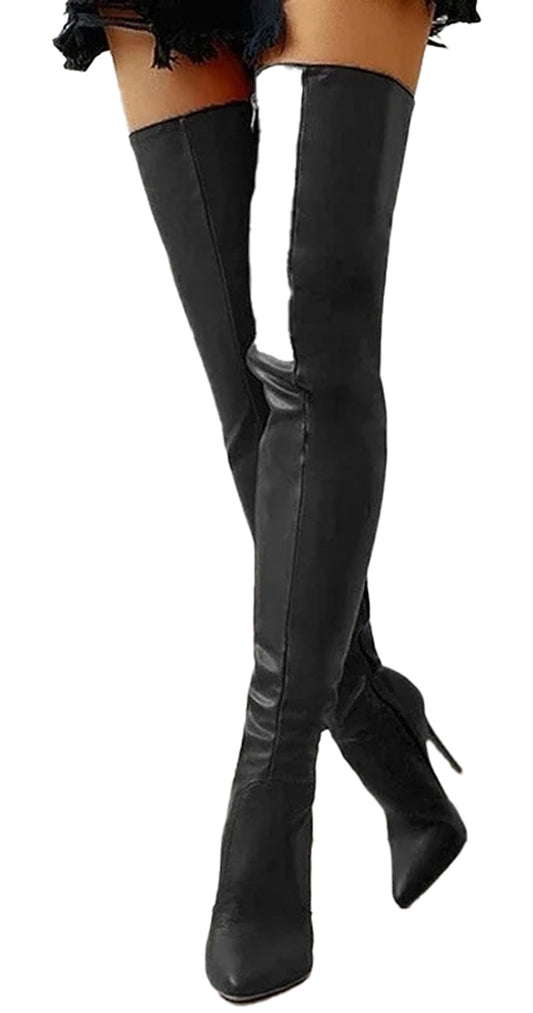 Over The Knee High Heel Boots