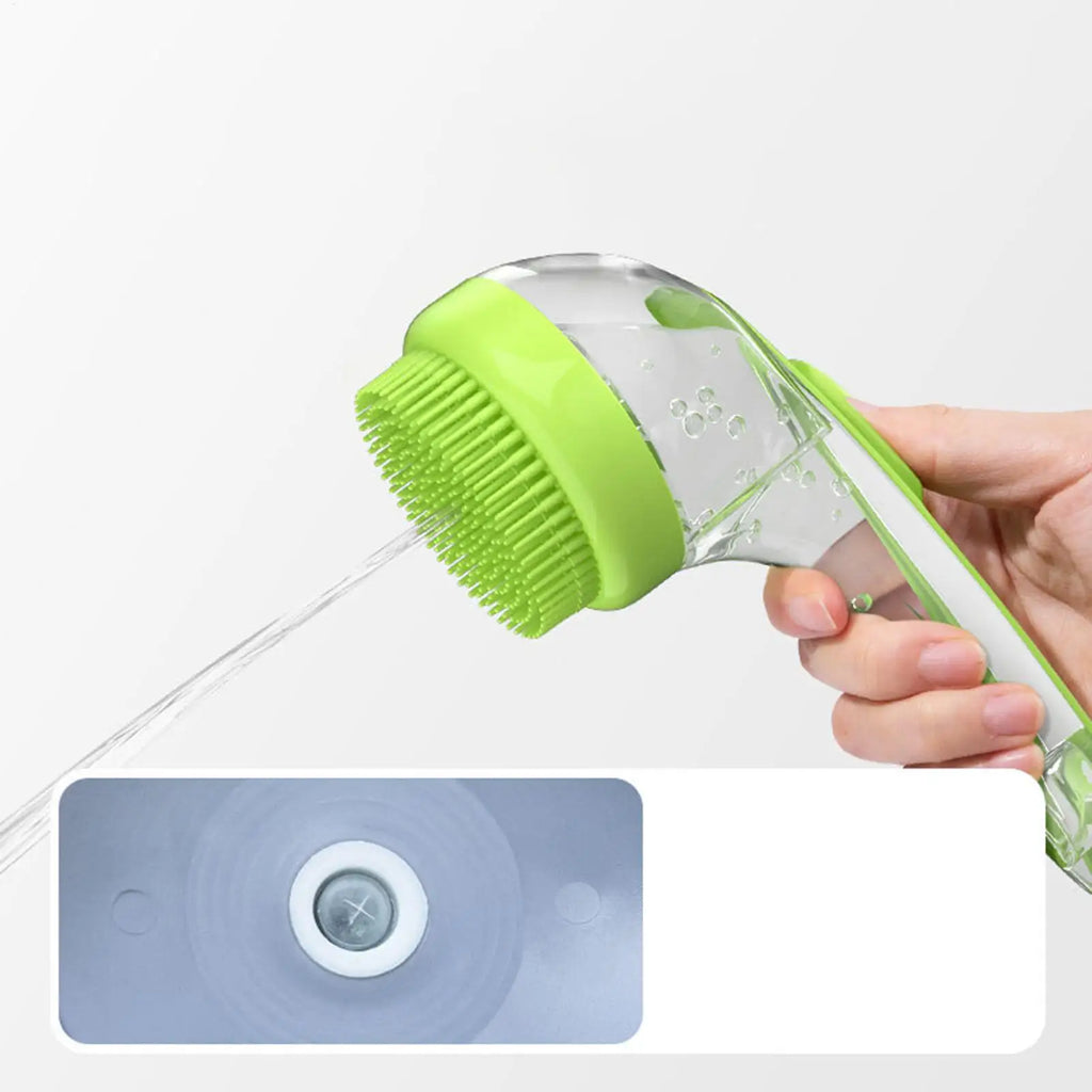 LuckeLadybug dog grooming brush with water spray feature for efficient dog pet grooming near me