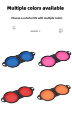 LuckeLadybug LLC slow eating dog bowl in multiple colors including blue, pink, red, and orange