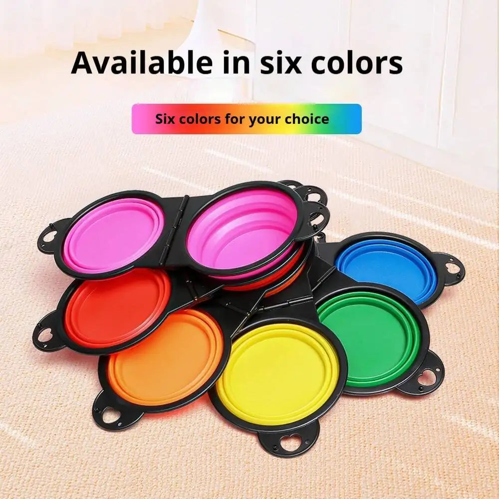 LuckeLadybug LLC slow eating dog bowl set in six vibrant colors for healthy pet dining