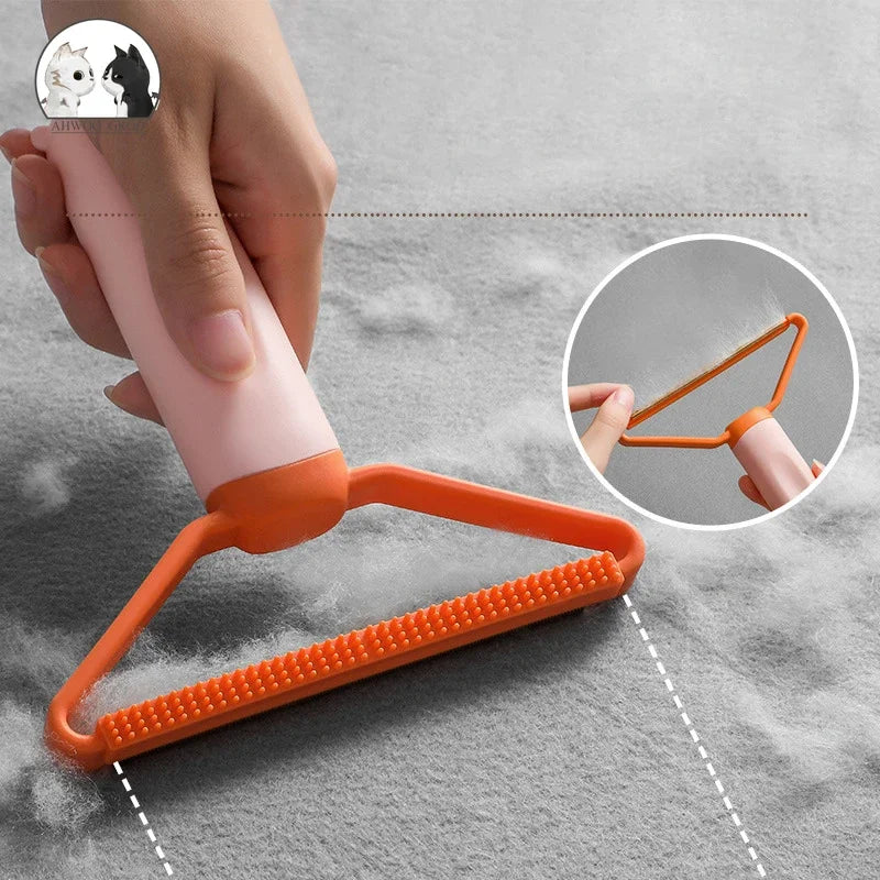 LuckeLadybug pet flea comb with ergonomic handle designed for effective flea removal from pets