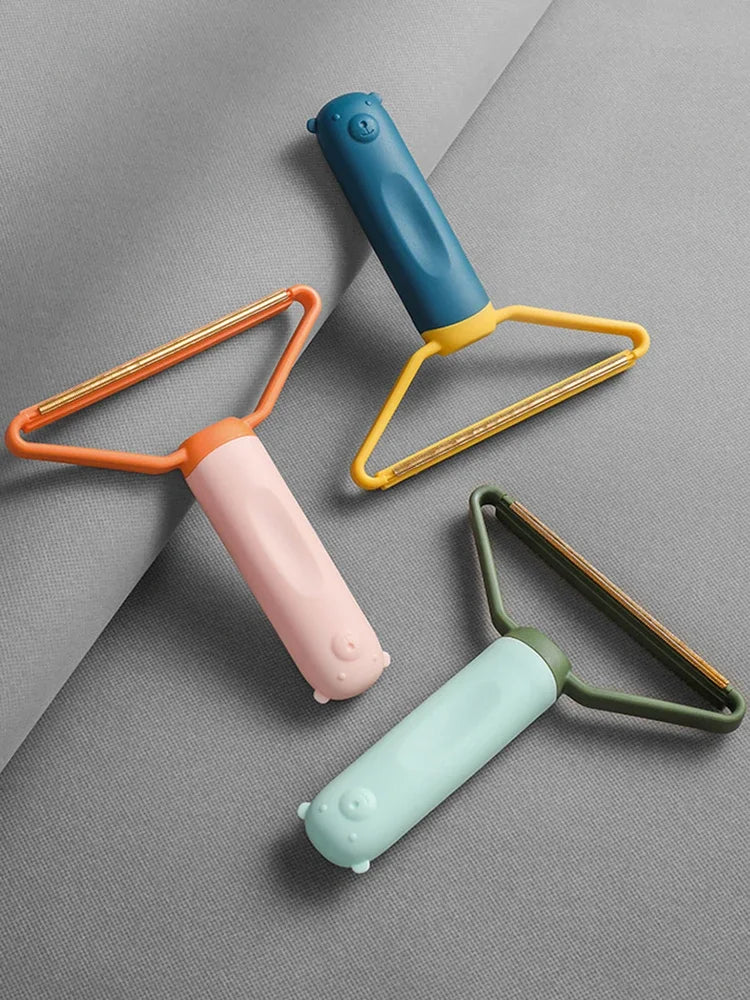 Colorful pet flea comb set by LuckeLadybug LLC for effective grooming and flea removal