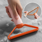 LuckeLadybug LLC pet flea comb featuring a textured grip for effective pet grooming and removing fleas