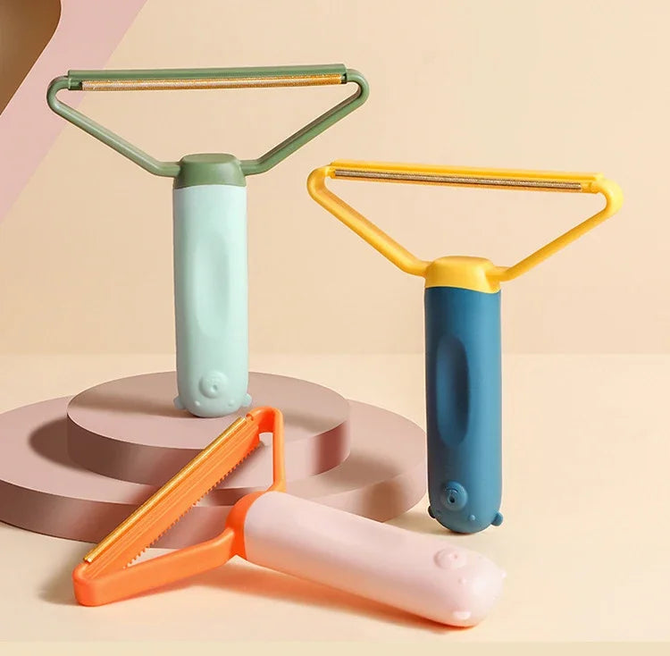 LuckeLadybug LLC pet flea comb set in vibrant colors for effective pet grooming