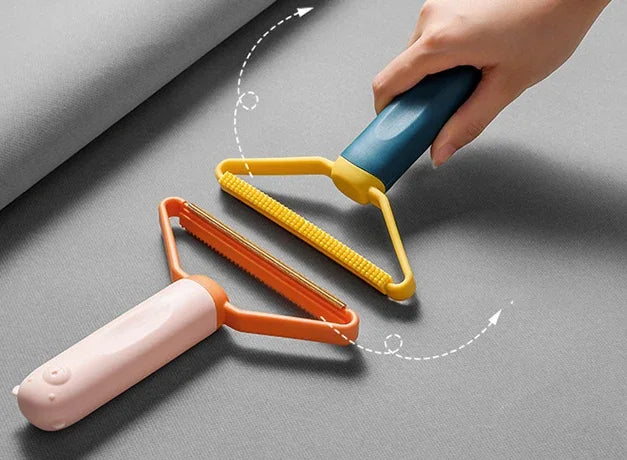 LuckeLadybug LLC pet flea comb with ergonomic handle for removing fleas and debris from pets