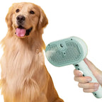 LuckeLadybug pet grooming brush for dogs designed for effective shedding control and comfort