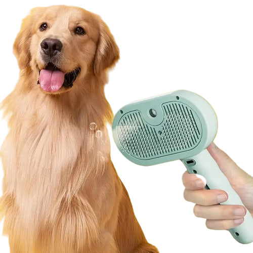LuckeLadybug pet grooming brush for dogs designed for effective shedding control and comfort
