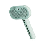 LuckeLadybug pet grooming brush for dogs with a comfortable grip and effective bristle design