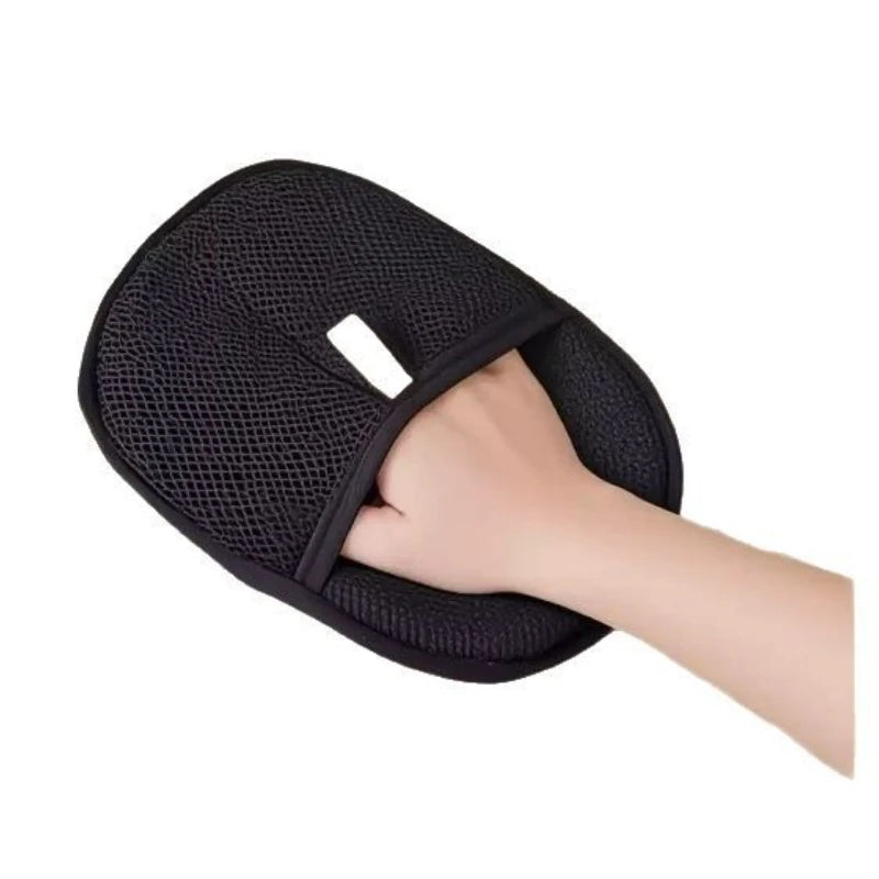 LuckeLadybug Pet Grooming Glove for easy and effective grooming and cleaning, ideal for dog pet grooming near me.