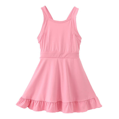 Active Sporty Ruffle Tennis Dress