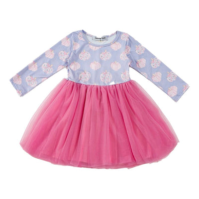 Adorable Pink Pumpkin Ruffle Tutu Dress For Trendy Babies And Toddlers! - LuckeLadybug LLC