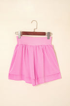 LuckeLadybug LLC Pink Shorts Dress with a Flowy Design and Comfortable Waistband