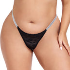 LuckeLadybug LLC plus size lace thongs for women with stylish lace design and comfortable fit