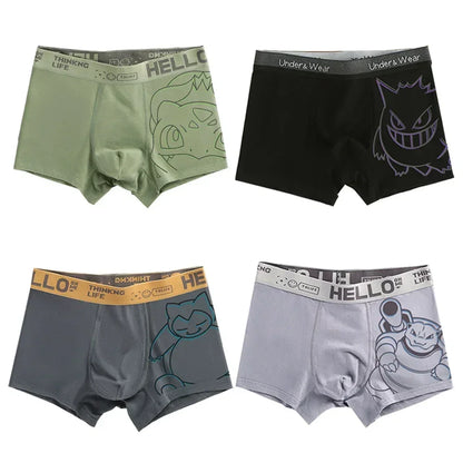 Pokemon Mens Boxer Briefs Fun & Stylish Designs