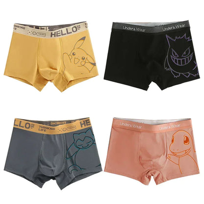 Pokemon Mens Boxer Briefs Fun & Stylish Designs