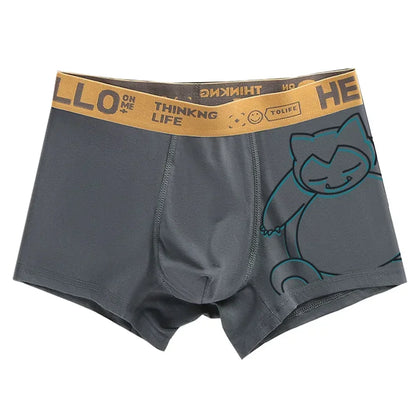 Pokemon Mens Boxer Briefs Fun & Stylish Designs