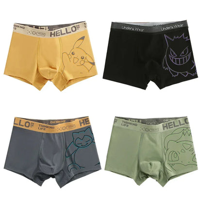Pokemon Mens Boxer Briefs Fun & Stylish Designs