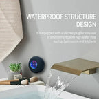 LuckeLadybug portable wireless speaker with bluetooth featuring waterproof design for bathroom use