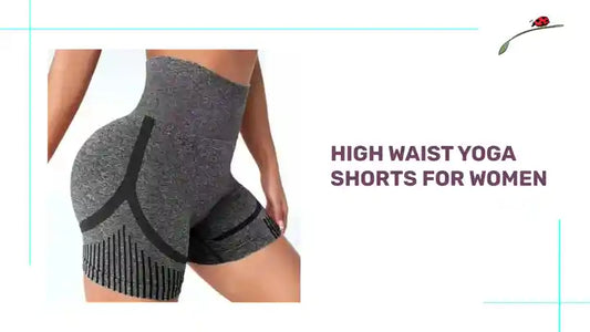 High Waist Yoga Shorts For Women by@Outfy