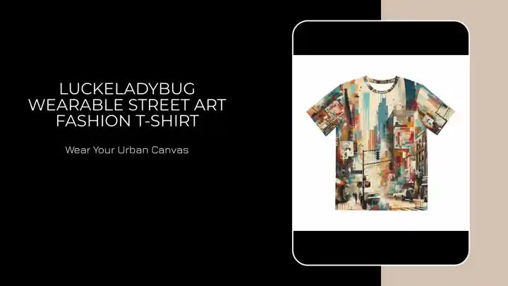 LuckeLadybug Wearable Street Art Fashion T-Shirt by@Outfy