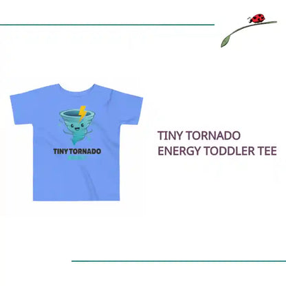 Tiny Tornado Energy Toddler Tee by@Outfy