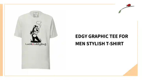 Edgy Graphic Tee for Men Stylish T-Shirt by@Outfy