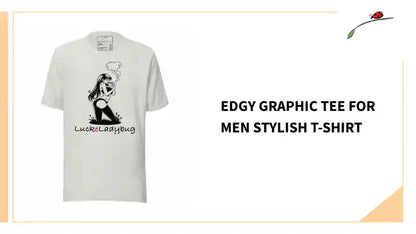 Edgy Graphic Tee for Men Stylish T-Shirt by@Outfy