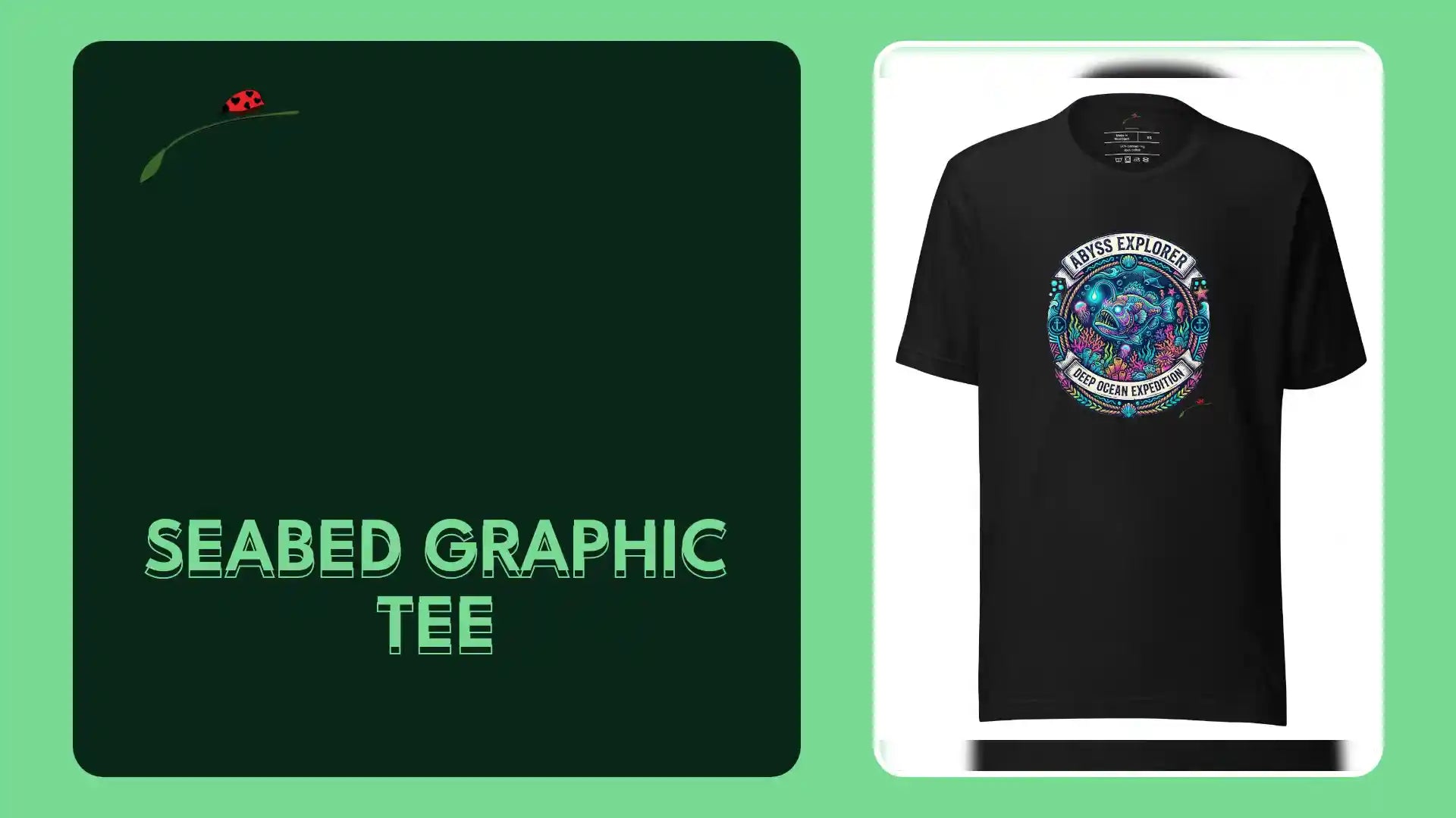 Seabed Graphic Tee by@Outfy