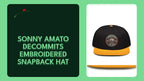 Sonny Amato Decommits Embroidered Snapback Hat by@Outfy