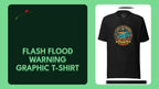 Flash Flood Warning Graphic T-Shirt by@Outfy